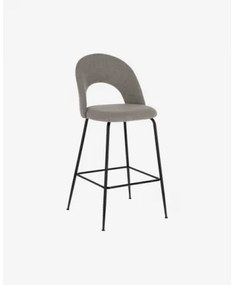 MAHALIA pultová stolička Sivá - svetlá