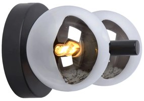Toolight, nástenné svietidlo 2xE27 APP1162-2W, čierna, OSW-14016