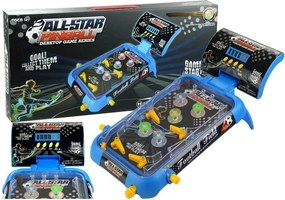 LEAN Toys Obratnostná hra Pinball Flipper so svetelnými efektmi, 53 cm