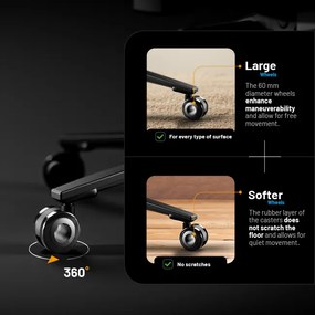 Ružová herná stolička Diablo X.Eye Prime Akira Pink