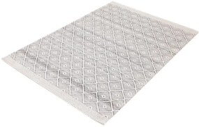 Koberec Tasco TSC04 bielo-sivý