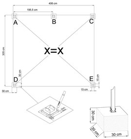 Pultová bioklimatická pergola s lamelami 3 x 4 M