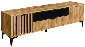 TV Stolík Margo 2D1S craft zlatá