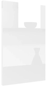 Panel na umývačku Belini odkrytý 45 cm biely lesk  INF PO45/1/WT/W/0/0