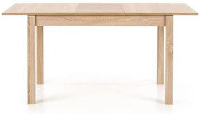 Rozkladací jedálenský stôl 118-158 cm Mauric (dub sonoma) (pre 4 6 osôb). Vlastná spoľahlivá doprava až k Vám domov. 1047995