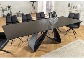 Rozkladací jedálenský stôl Infinity 45182 180/220/260 x 90cm Rust black Ceramik - Komfort-nábytok