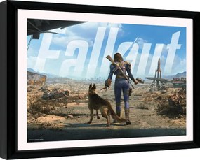 Rámovaný Obraz - Fallout 4 - Sole Female Survivor