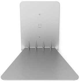 Kovové police v súprave 3 ks v striebornej farbe 18 cm Conceal – Umbra