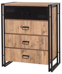 Dizajnová komoda Ilaria 90 cm borovica