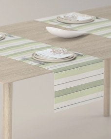 Štóla na stôl farba produktu zelená látka zapletaná, vzorované