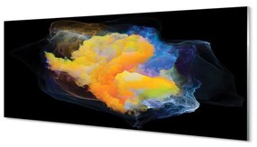 Obraz na akrylátovom skle Farebné fraktály 120x60 cm