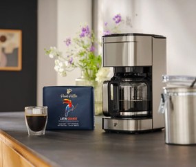 »Let's Brew« kávovar na prekvapkávanú kávu, strieborný