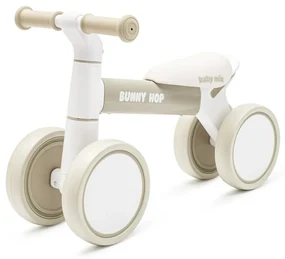 Dětské odrážedlo Baby Mix Bunny Hop Ultralight warm grey
