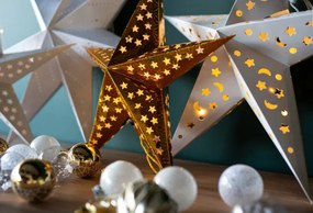 Vianočná dekorácia LED Hviezda SY-001