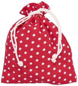PACK-A-BAG Taštička hviezdy 14 x 18 cm - červená