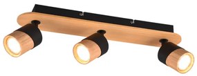 Trio Aruni bodové osvetlenie drevodekor 801100332 TR801100332