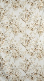 EUROFIRANY ZÁVES NA KRÚŽKOCH OLENI 140X250 CM LISTY