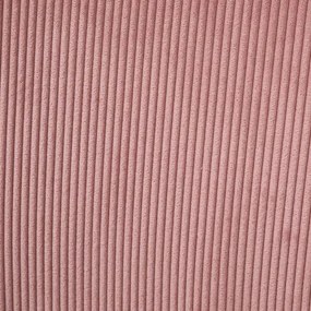 Kreslo LUNAIRE menčestrové, ružové 710070