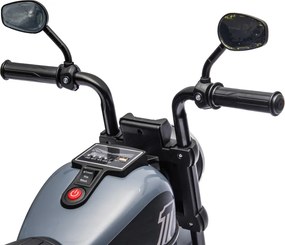 Motorka Chopper FASTER RAMIZ AHL008 - sivá
