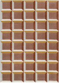 Koberec v terakotovej farbe 80x150 cm Amara – Universal