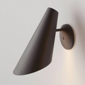 Vibia I.Cono 0720 nástenné svietidlo, 28 cm, sivé