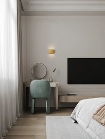 Minimalistické nastenné svietidlo Oti Zlatá