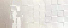 Dekor White Glossy Square 25x60 BA