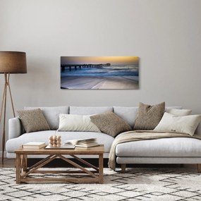 Obraz prístavu v Namíbii (120x50 cm)