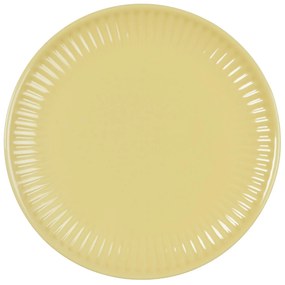 IB Laursen Žltý keramický tanier MYNTE LEMONADE
