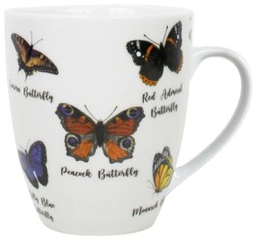 Porcelánový hrnček motýliky - 11,5 * 8,5 * 10cm