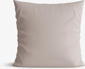 Goldea bavlnená obliečka na vankúš - sivohnedá 50 x 50 cm