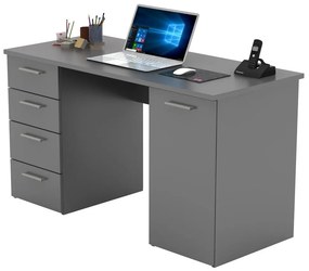 PC stolík Telur (grafit). Vlastná spoľahlivá doprava až k Vám domov. 1119635
