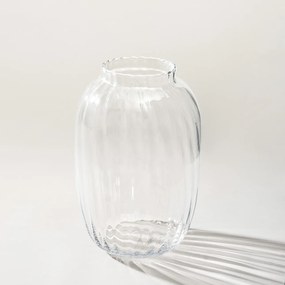 Váza Glass Flow 18x18x28 cm