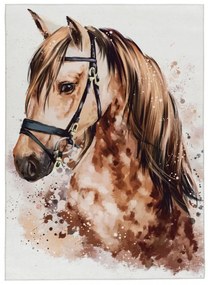 Obsession, Detský kusový koberec Torino kids 236 BROWN BEAUTY, 120x170, hnedá, detská izba