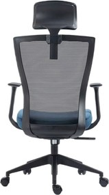 SI Otočná stolička Q-328H modrá