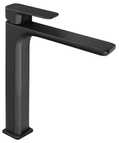 Matne čierna stojančeková umývadlová batéria Spy – Sapho