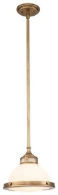 Hinkley HK-AMELIA-P-S-HB - Luster na tyči AMELIA 1xE27/60W/230V bronzová