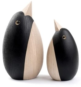 novoform Drevený tučniak Penguin Ash Wood Small