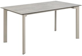 Jedálenský stôl Palermo 160 cm sivý
