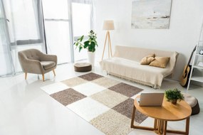 Kusový koberec Life Shaggy 1501 mocca