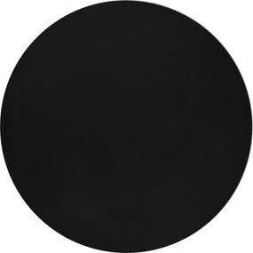 Kusový koberec Pouffy 5100 Black kruh, 160x160 (priemer) kruh, čierna, obývacia izba, Ayyildiz