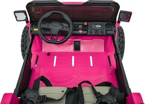 Elektrické autíčko Extreme Sport 4x4 ružové