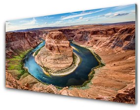 Obraz na skle Veľký kaňon príroda 120x60 cm