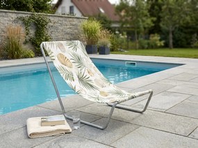 Skladacie plážové ležadlo SAND BEACH, farebné