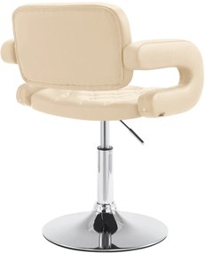 Stolička Dublin lounger - Krémová