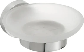 Sapho Sapho, X-ROUND mydlenička, mliečne sklo, chróm, XR803