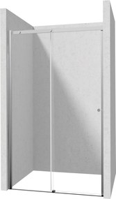 Deante Kerria Plus sprchové dvere 110 cm posuvné chróm lesklá/priehľadné sklo KTSP011P