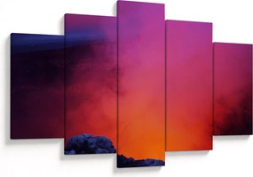 Obraz - sopka (150x105 cm)