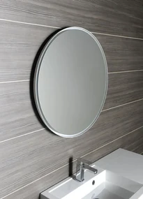 Sapho Sapho, FLOAT LED podsvietené zrkadlo, priemer 740mm, biela, 22574