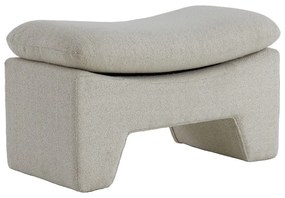 Béžový taburet Dasha – Light &amp; Living